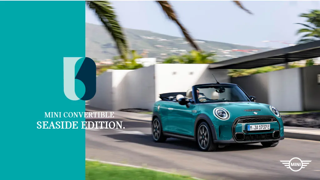 MINI CONVERTIBLE SEASIDE EDITION.