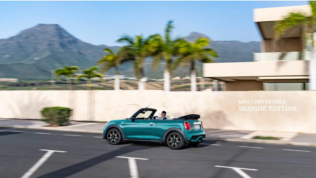 MINI CONVERTIBLE SEASIDE EDITION.